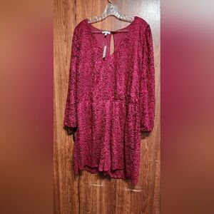 NWT lace romper